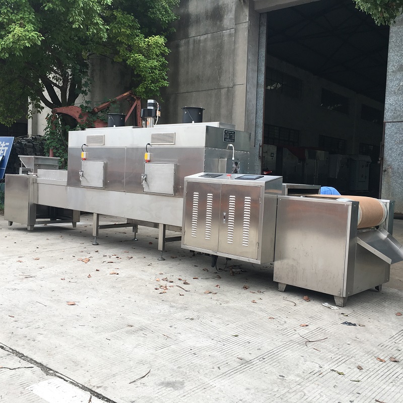 2節加熱的微波連續式干燥設備